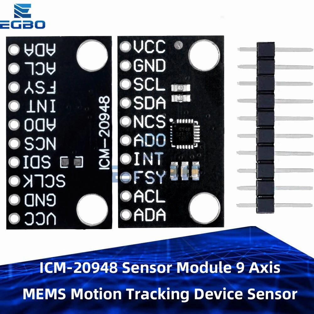 1~5PCS ICM-20948 Sensor Module 9 Axis MEMS Motion Tracking Device Sensor Low Power CJMCU-20948 Integrated Circuits ICM20948