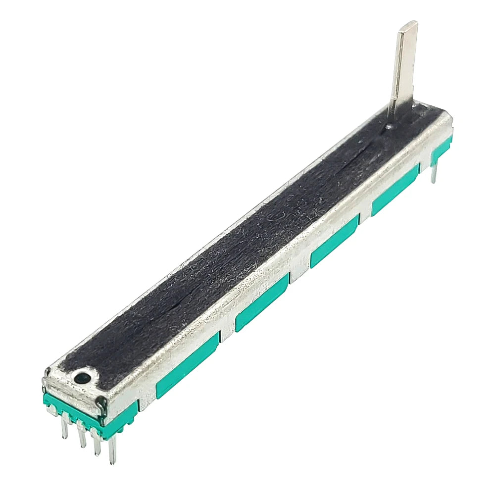 75MM B10K Dual Channel Direct Slide Potentiometer B103 Mixer Fader 6PIN