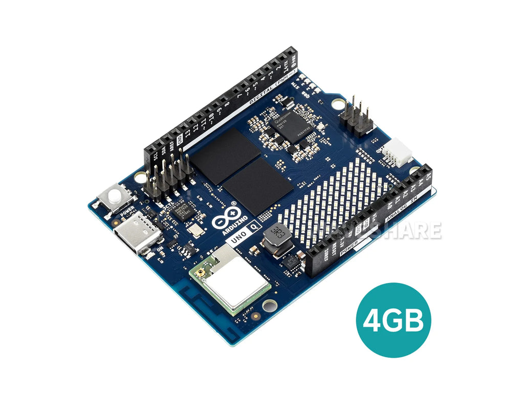Arduino UNO Q Single-board Computer, Dual-architecture Design, Integrated Qualcomm QRB2210 Microprocessor And STM32U585 Microcon