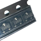 100pcs SMD AO3400 AO3401 AO3402 SOT23 A09T A19T A29T  P-Channel Mosfet Transistor