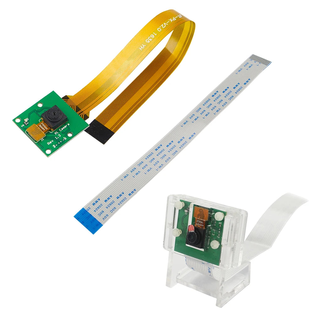 Raspberry Pi 5 / Zero Camera 5MP 1080P OV5647 Camera Webcam with FFC Optional Holder for Raspberry Pi 5/4/3/Zero 2 W Pi0