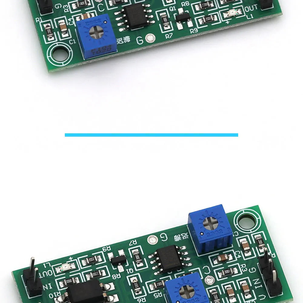 Voltage Comparator Stabilizer 5-24V Hysteresis Signal Optocoupler Isolated Output 3-5MA LM2903 Chip For Industrial Field Signal