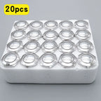 20pcs 16/19/22mm Momentary Reset Metal Push Button Waterproof Switch Screw Terminal Doorbell PC Power Switch Flat High Head 1NO