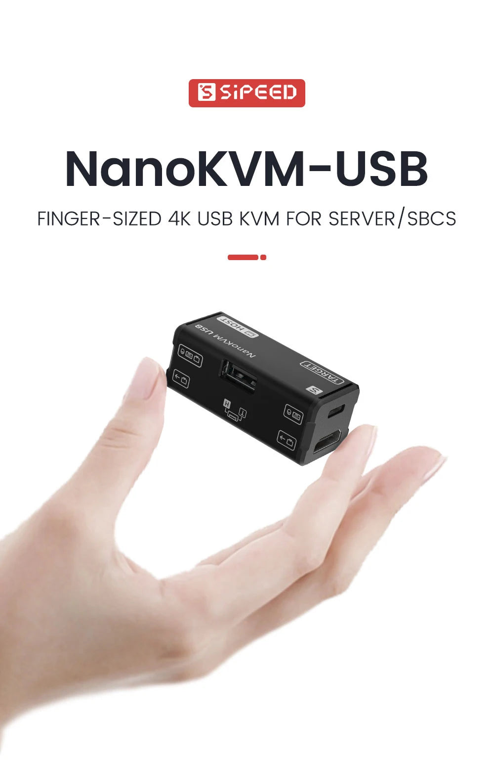 NanoKVM Series Sipeed Options Nano KVM-Lite/FULL/USB PCIe Nano RISC-V Mini Remote Power/OS Control For Raspberry Pi