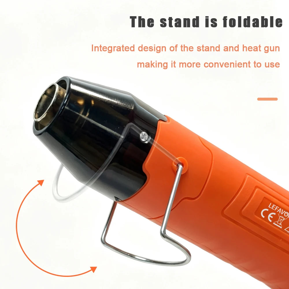 300W Hot Air Gun DIY Soldering Temperature Blower Gun Electric Power Hot Dryer Mini Heat Gun For Crafts Shrink Tubing Wrap