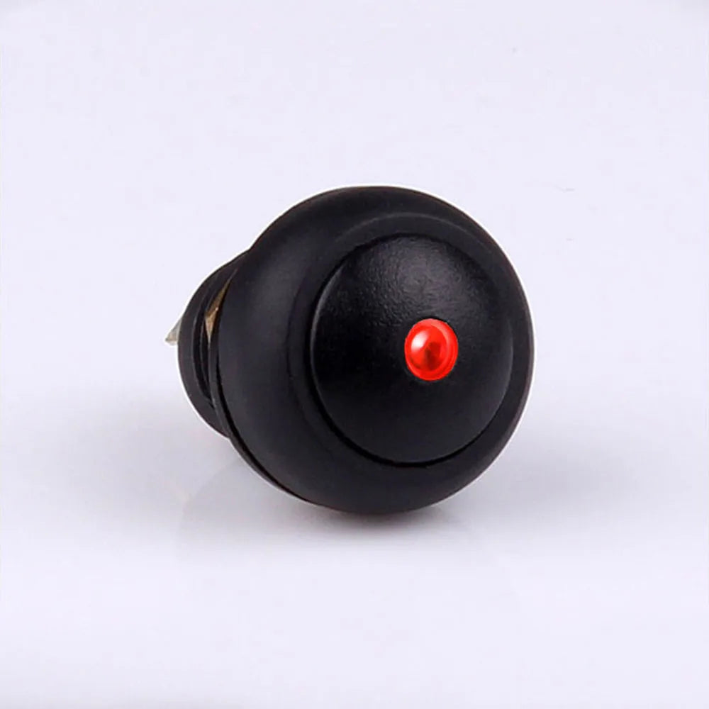 12mm Momentary and Latching NO Waterproof IP67 Types Special Symbol Push Button Car Switch 3V 6V 12V 24V 220V On Off