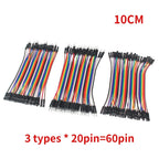 MB102 Breadboard Jumper Wire 400 Points PCB Bread Board Dupont Line Kit Male To Male/Female To Female/Male To Female 10/15/20cm