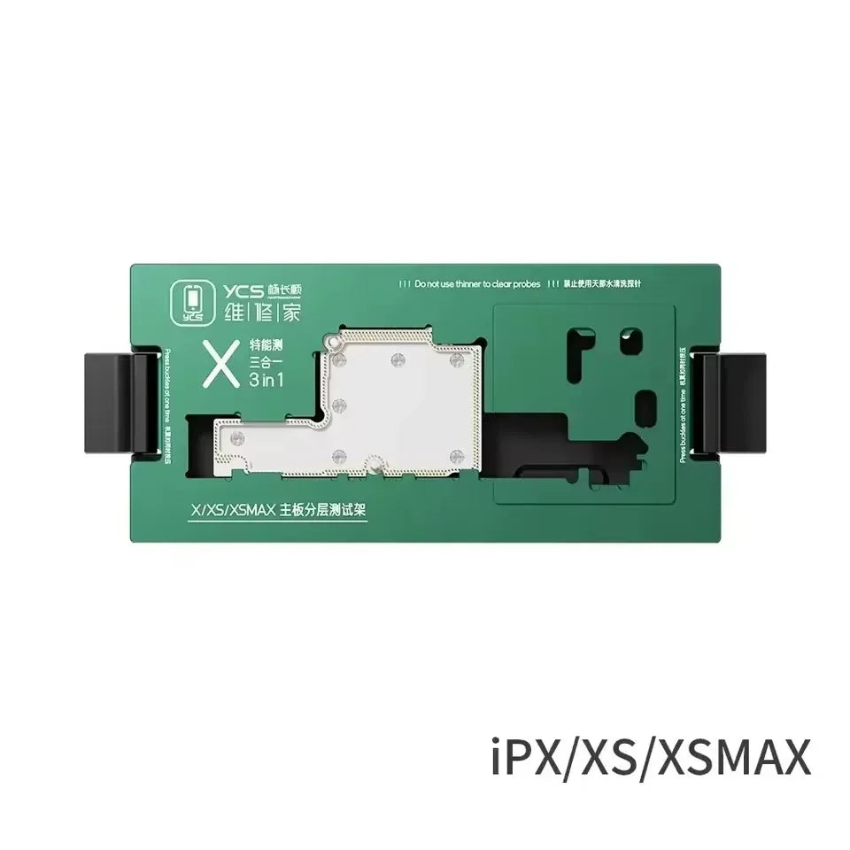 YCS  iSocket Motherboard Middle Layer Tester Platform For iPhone X-16 Pro Max Logic Board Lower Middle Frame Repair Tools ﻿