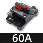 20A to 300A 12V-48V Circuit Breaker Power Protect Fuse Trolling with Manual Reset Waterproof Car Boat Manual 30A 80A 100A 300A