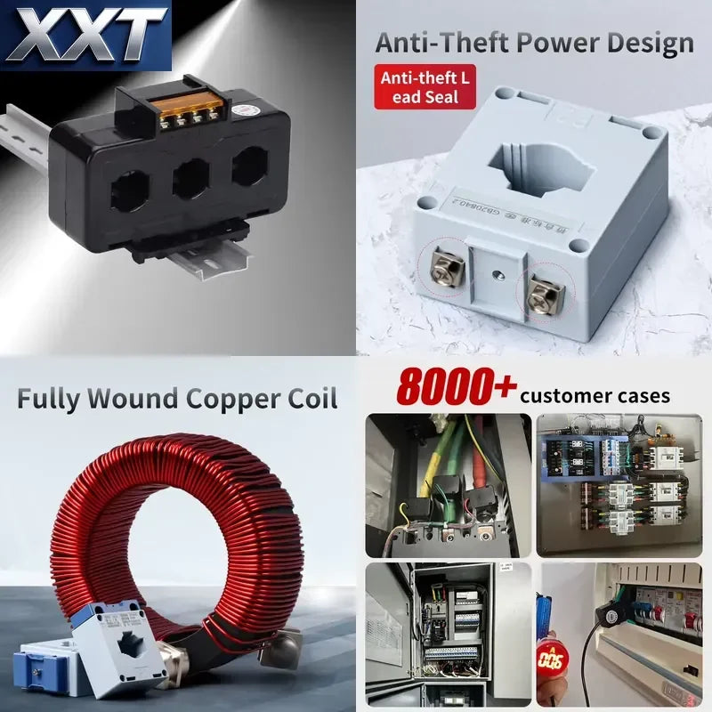 XXT Core Balance Ct matrix Current Transformer Electrical Current Transformer 100 Amp Ct 1200 5a Isolation Current