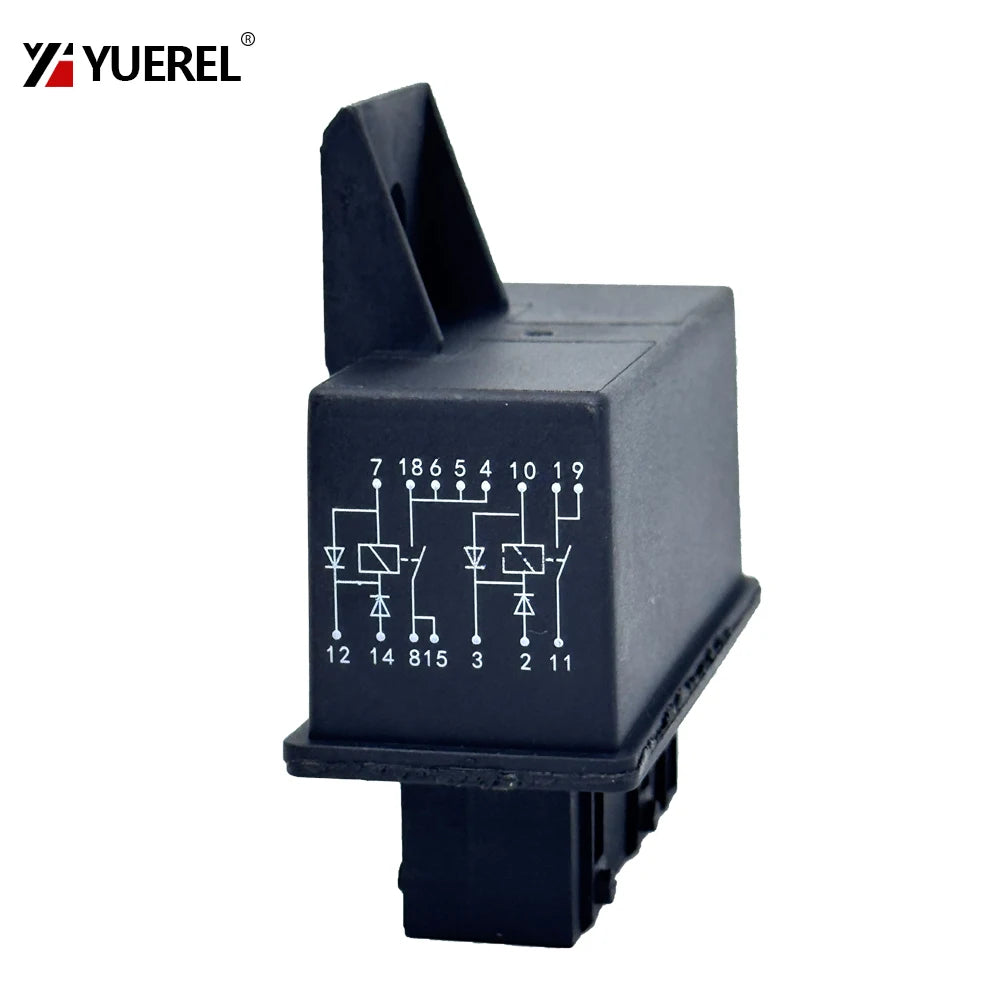 12V 30A Fuel Pump Double Relay for PEUGE0T for Peugeot 106 206 306 Citroen Xsara Scudo Ulysse 19207L 9629945980 96299459