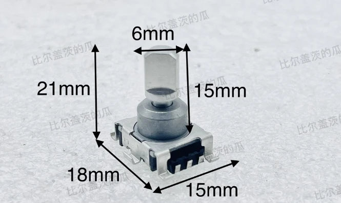 1 PCS ALPS EC11 SMT rotary encoder key switch 30 position 360 degree rotation sound shaft length 15mm