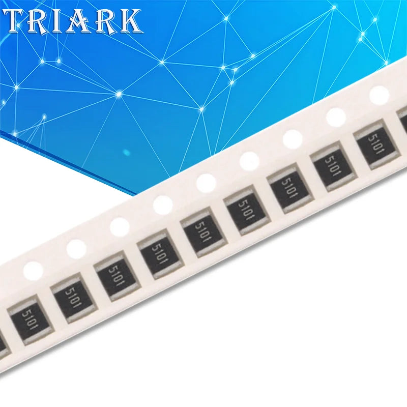 100PCS 1210 SMD Resistor 5%  0R - 10M 0 10 100 220 470 ohm 1R 10R 47R 100R 220R 470R 1K 2.2K 4.7K 10K 100K 910K 1M 1/2W Resistor