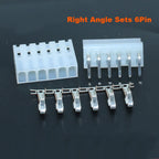 50sets CH5.08mm Housing Right Angle/Straight Wafer 2/3/4/5/6/7/8/9/10Pin 5.08mm Wire Connector Female Socket+Male Pin+Terminal