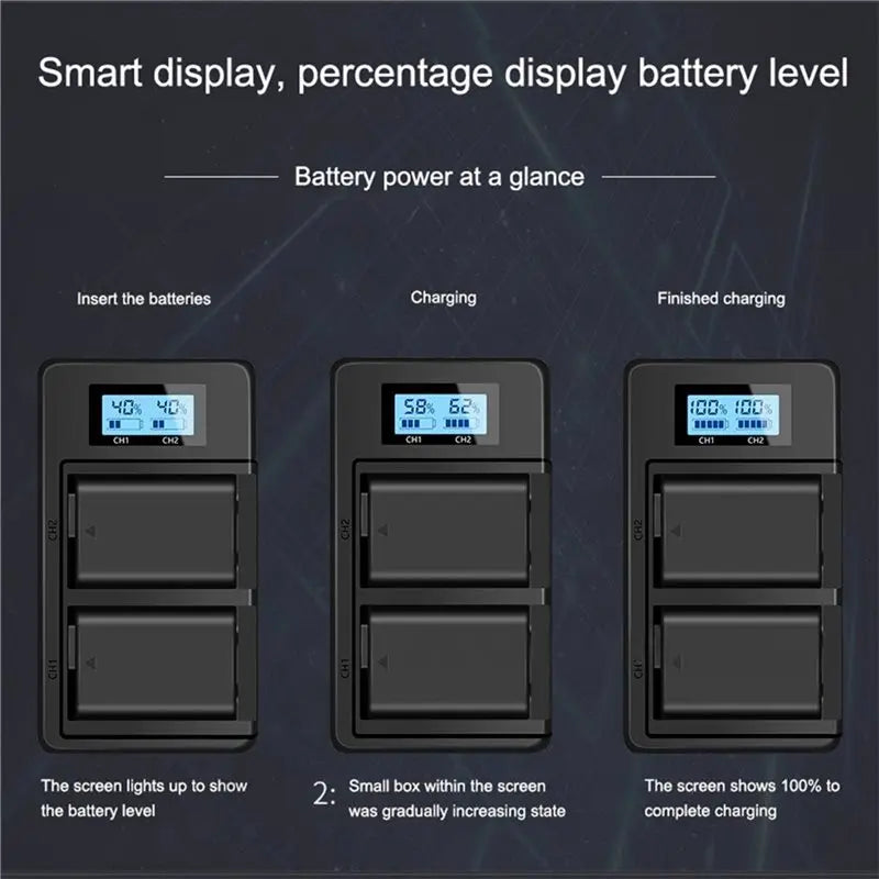 New Arrivals-EN-EL25 Camera Battery With LED Display For Nikon Z50 Z50 II Z50II Z 50 Z30 Z 30 ZFC Z FC Power Supplies
