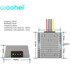 9-36V to 12V/13.8V/15V/19V/20V/24V/28V 5-30A Boost Buck DC Converter Voltage Stabilizer Supply Regulator Module for Cars Solar