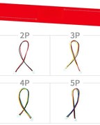 10Pcs/lot GH1.25 2P/3P/4P/6-pin JST GH Series 1.25mm Male Plug Connector 28AWG Wire Single/Double/Same/Reverse Connector 1.25MM