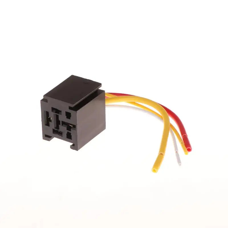 1Set 4/5 Pin Automotive Relay 12V DC 24V 40A Waterproof Relay For Motorcycle Headlight Air Conditioner With Socket
