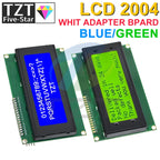 TZT LCD2004+I2C 2004 20x4 2004A Blue/Green screen HD44780 Character LCD /w IIC/I2C Serial Interface Adapter Module For Arduino