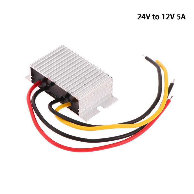 24v To 12v 3/5A 15-36V DC Step Down Buck Converter Voltage Regulator Power Supply For Led Light Car Truck Boat