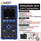 OWON HDS2102S/HDS272S/HDS242S Handheld 3-in-1 Digital Oscilloscope, Signal Generator, Multimeter | 100MHz Bandwidth, 2 Channels