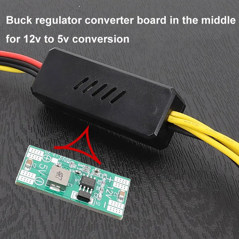 Angitu Adapter 6Pin GPU to Sata/Molex Hard Drive Cable 12V to 5V PCIE to 1x2x3x4xSATA Hard Drive Cable Molex 4PIN