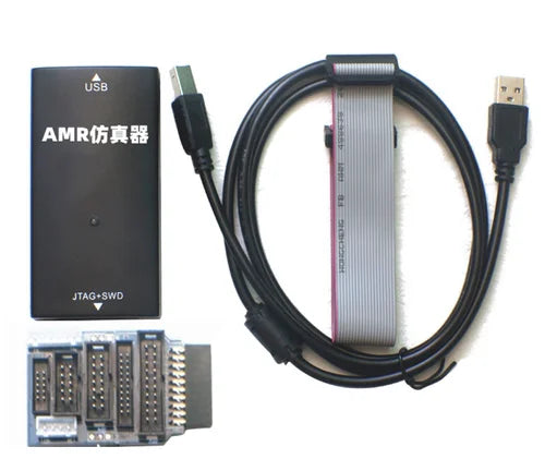 JLINK V8 V9 Simulator Downloader STM32 Singlechip  J-Link 1.8V-3.3V-5V Gold Sinking Process