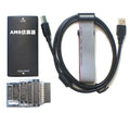 JLINK V8 V9 Simulator Downloader STM32 Singlechip  J-Link 1.8V-3.3V-5V Gold Sinking Process