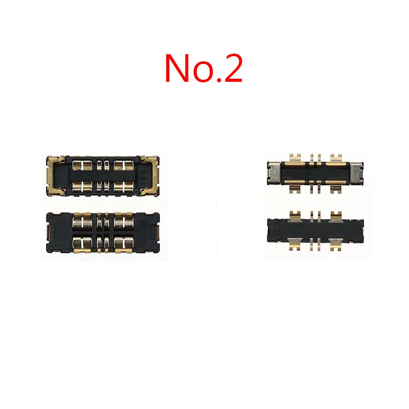 2sets FPC Connector Battery On Board For OPPO A R Q Series Realme Reno 2 3 4 5 6 7 9 10 11 12 13 14 Find X X2/A94 Clip Holder