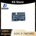 10~100PCS/LOT D2FC-F-7N(10M) New Original OMRON Micro Switch White Dot Limit Switch 3 Pin Mouse Button Repair wholesale
