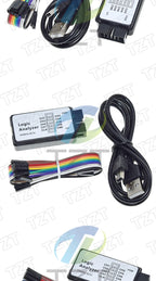 1/3PCS USB Logic Analyzer 24MHz 8 Channel 24M/seconds Logic Analyzer Debugger For ARM FPGA Logic Analyzer Logic 24M 8CH