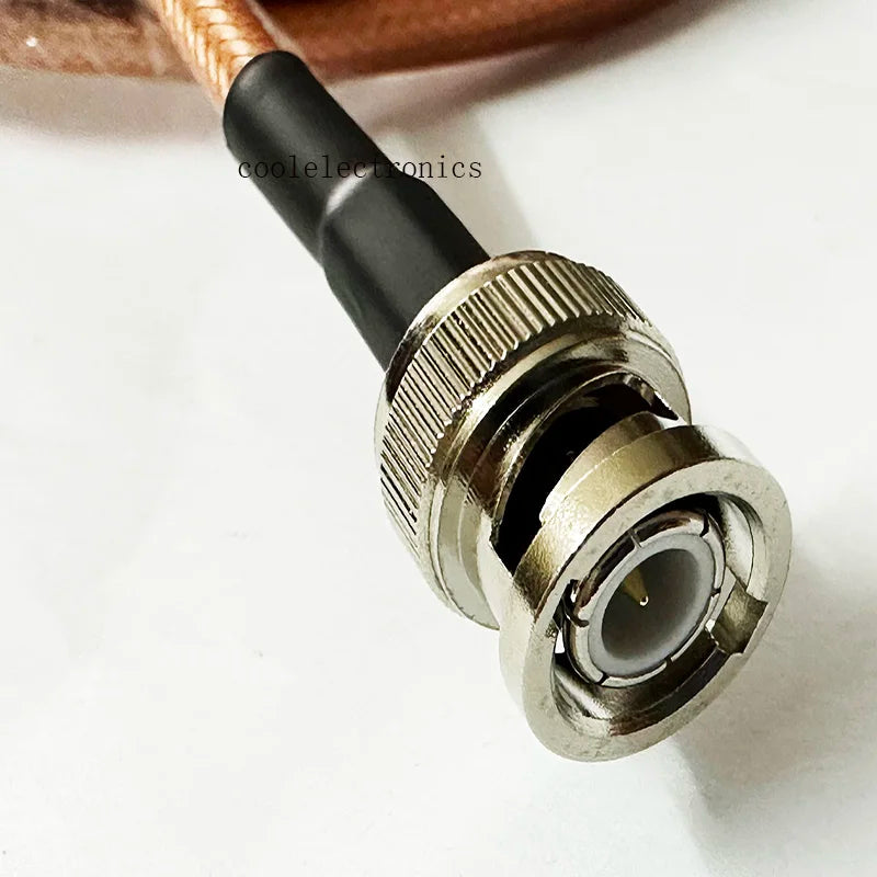 RG142 50ohm Cable BNC Male to BNC Male Plug RF Crimp Coax Pigtail Connector Cable 10/15/20/30/50CM 1/2/3/5/10M