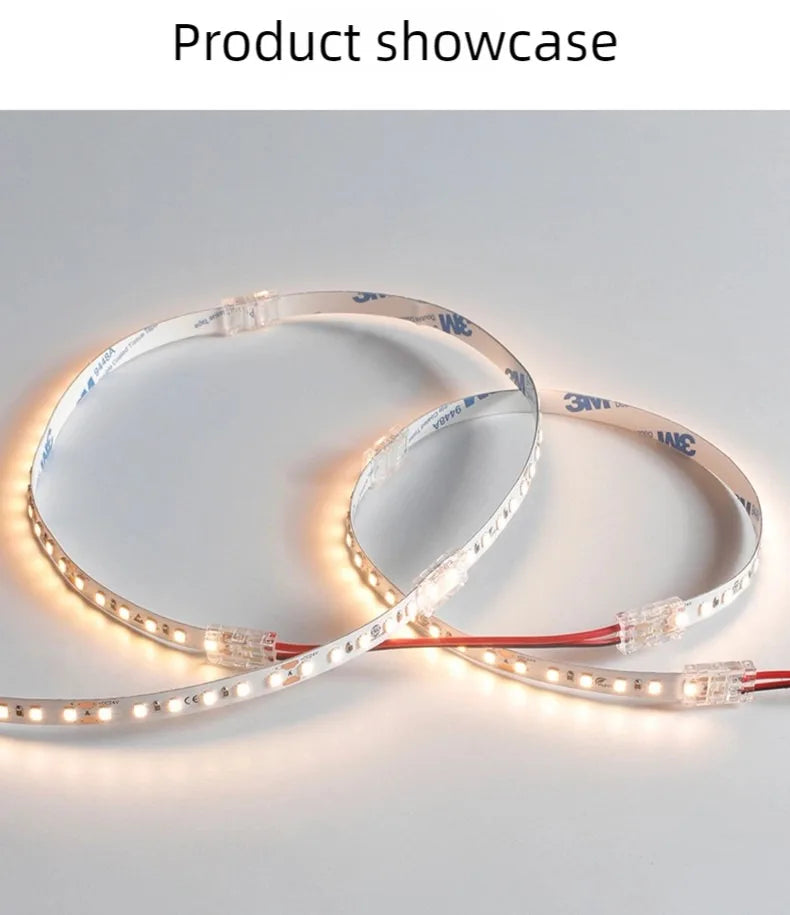SMD Crystal Joint 2 3 4 5Pin LED Wire Connectors Solderless For 5mm 8mm 10mm Quick Terminal Block Strip Light Wire Connection