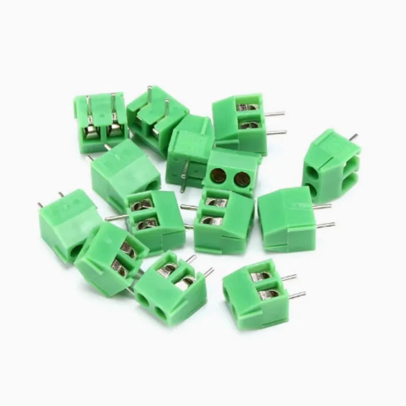 10pcs KF350 3.5mm 2P 3P 4P 5P 6P Terminal 300V 10A KF350 3.5mm Straight Pin PCB Screw Terminal Block