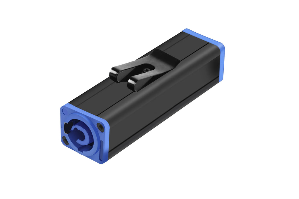 1pc New Arrival LED PowerCon AC Coupler Adapter Extender connector High quality Speakon Panel mount straight adapter