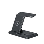 LED Fast Wireless Charger Stand 3 in 1 Foldable Charging Station For iPhone 17 16 15 14 13 12 Apple Watch 9 8 7 6 5 Airpods Pro