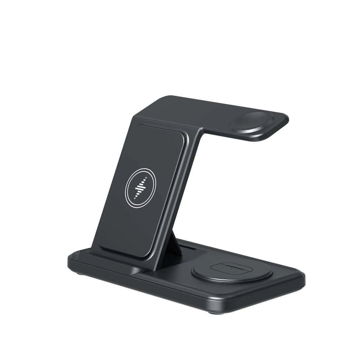 LED Fast Wireless Charger Stand 3 in 1 Foldable Charging Station For iPhone 17 16 15 14 13 12 Apple Watch 9 8 7 6 5 Airpods Pro