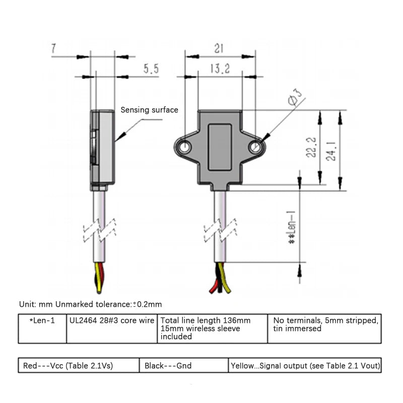 New【Non Contact Water Level Sensor Capacitive Liquid Level Sensor Liquid Detection Switch Controller Water Level Detector Tool】