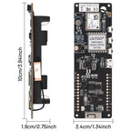 LILYGO T-Beam Meshtastic 433MHz 868MHz 915Mhz V1.2 ESP32 LoRa GPS WiFi Bluetooth Module LoRaWAN Development Board OLED Display