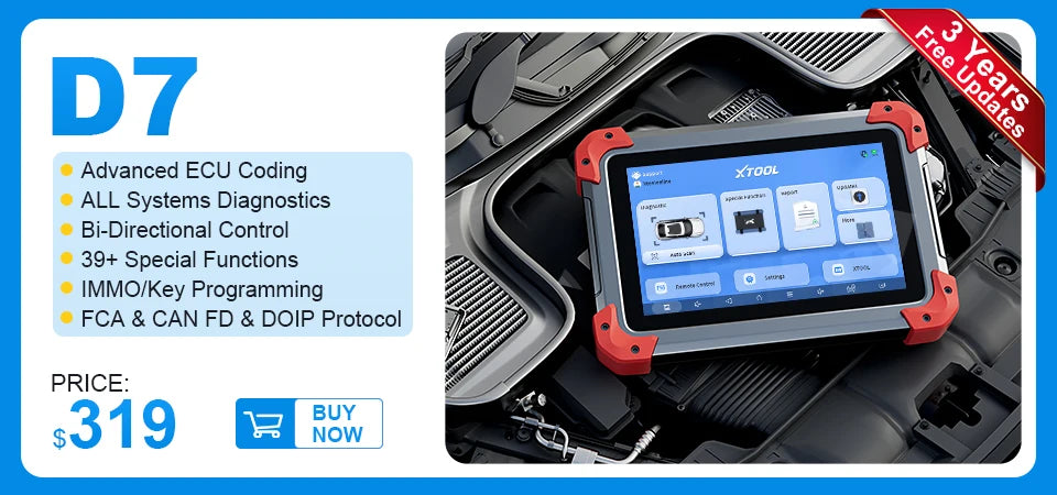 XTOOL Anyscan A30M Bluetooth OBD2 Scanner Car Diagnostic Tools 26+ Reset Service Code Reader CANFD Protocol Lifetime Free Update
