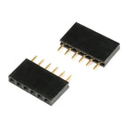 5-100Pcs Single Double Row Female 2.54MM Spacing Pin Socket Female Header Connector 2P 3P 4P 5P 6P 7P 8P 10P 11P 12P 14P 20P 40P
