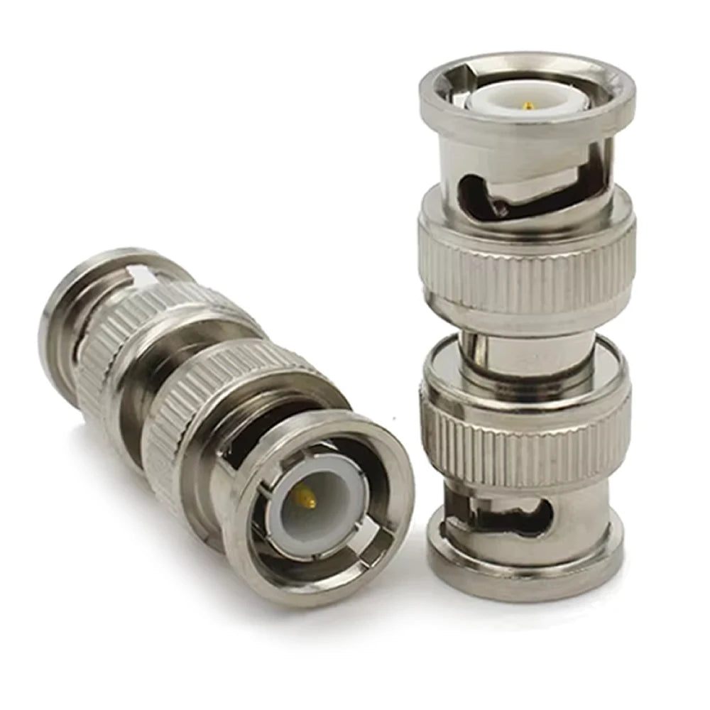 Q9 BNC To BNC Male Plug & Female Jack Connector Straight RF Coaxial adapter for radio antenna Wire Terminals High Quality