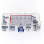 75pcs 15Values DIP IC Assorted kit set LM358 LM386 ULN2003 LM324 NE555 MC34063 TDA2822 JRC4558 OP07 TDA2030 ULN2803 LM339 NE5532