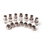 DF16 Reverse-mounting Aviation Plug GX16 2-8pin Soldering Connector M16F AB Rebel Signal Socket M16F 300/500V Male Female Set