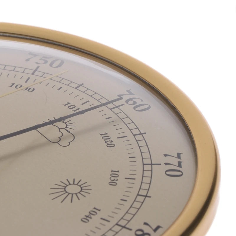 Three in Wall Mounted Temperature Humidity Pressure Barometer Drop Shipping