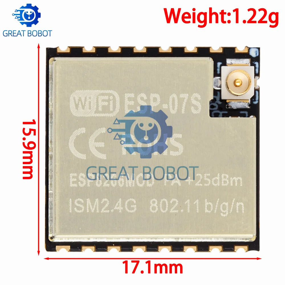ESP8266 ESP-01 ESP-01S ESP-07 ESP-12 ESP-12E ESP-12F  ESP-07SWIFI wireless module wireless transceiver For arduino