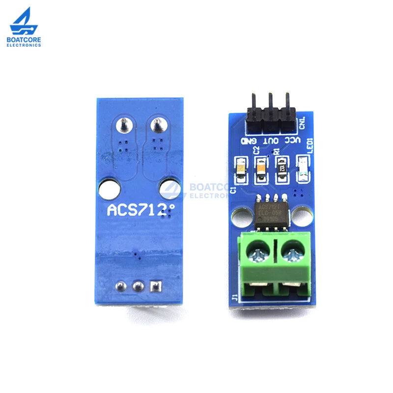 1/3/5/10PCS ACS712 5A 20A 30A Hall Effect Current Sensor Module AC DC Current Measurement Board for Arduino