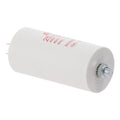 CBB60 Run Capacitor 25uF 450V AC Double Insert 50/60Hz Cylinder 73x44mm White for Air Compressor Water Pump Motor