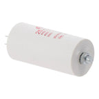 CBB60 Run Capacitor 25uF 450V AC Double Insert 50/60Hz Cylinder 73x44mm White for Air Compressor Water Pump Motor