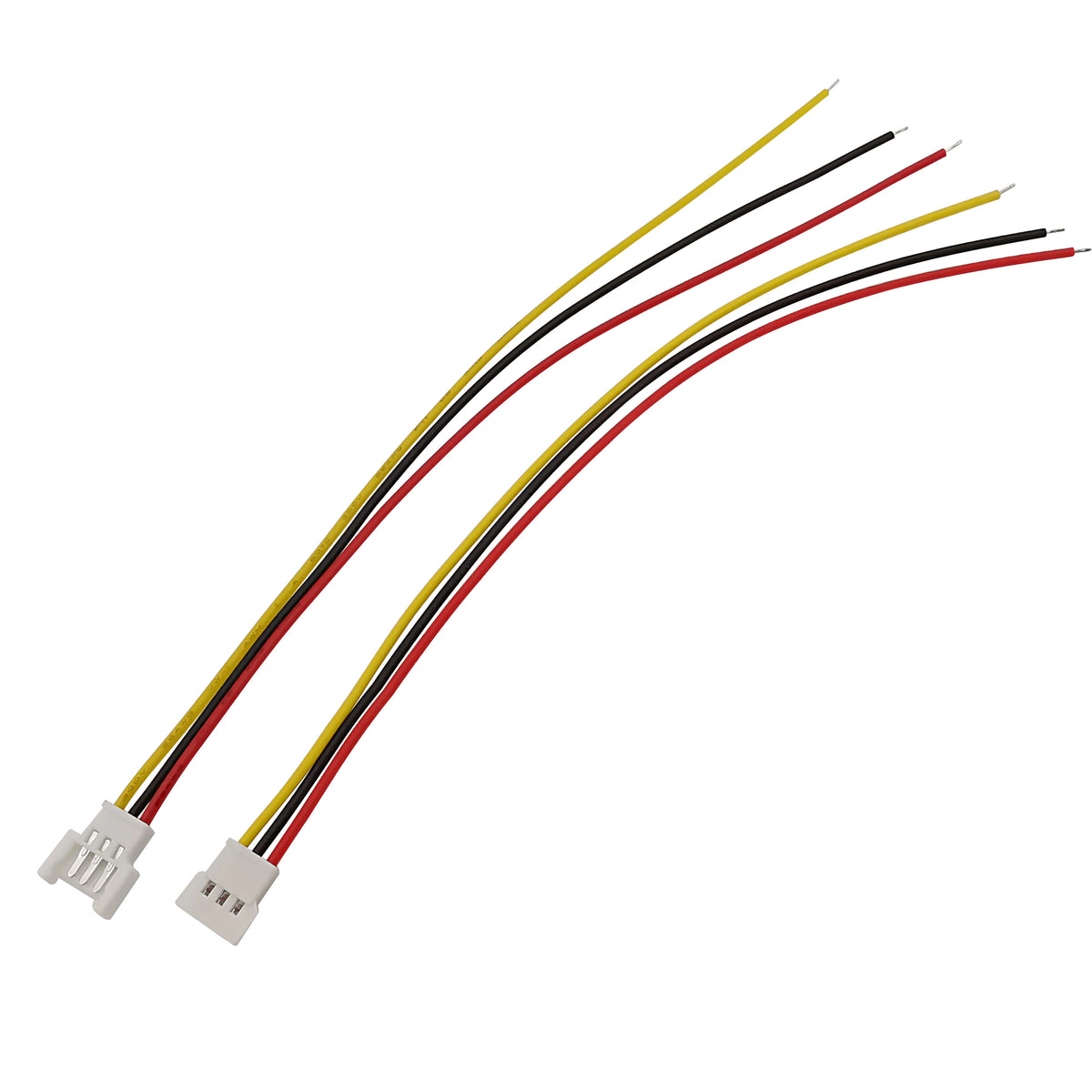 10Pcs MX2.0 2.0mm Pitch 2P 3P 4 Pin Male Female Aerial Docking Battery Charging Cable Connector Plug With Wire 150MM